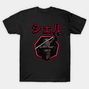 Shell Ronin Samuraiシェル T-Shirt